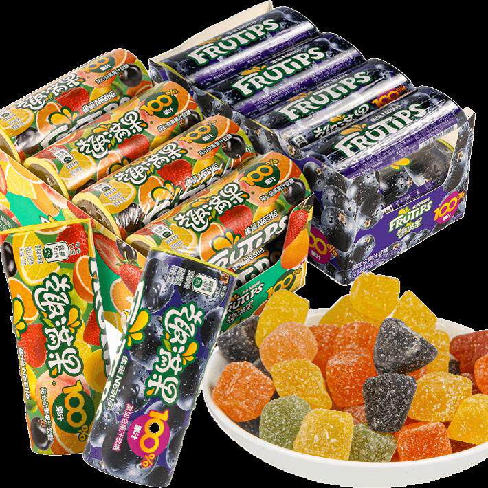 徐福记趣满果果汁软糖30g*6罐