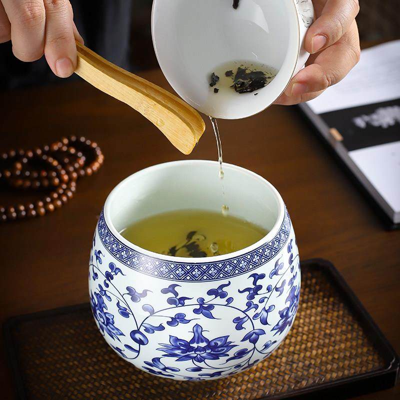 青花瓷茶渣缸陶瓷茶洗茶台废水容器杯洗功夫茶具配件家用办公笔洗,餐饮具,茶台废水/渣桶,淘宝优惠券,粉丝福利购,淘宝优惠卷