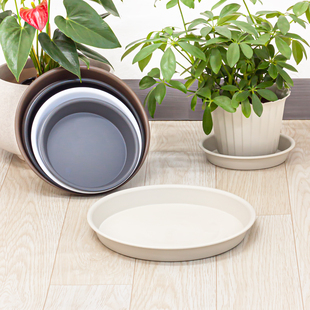 小花盆托盘加厚塑料底座多肉底托大号盆景接水盒树脂绿萝花托垫底