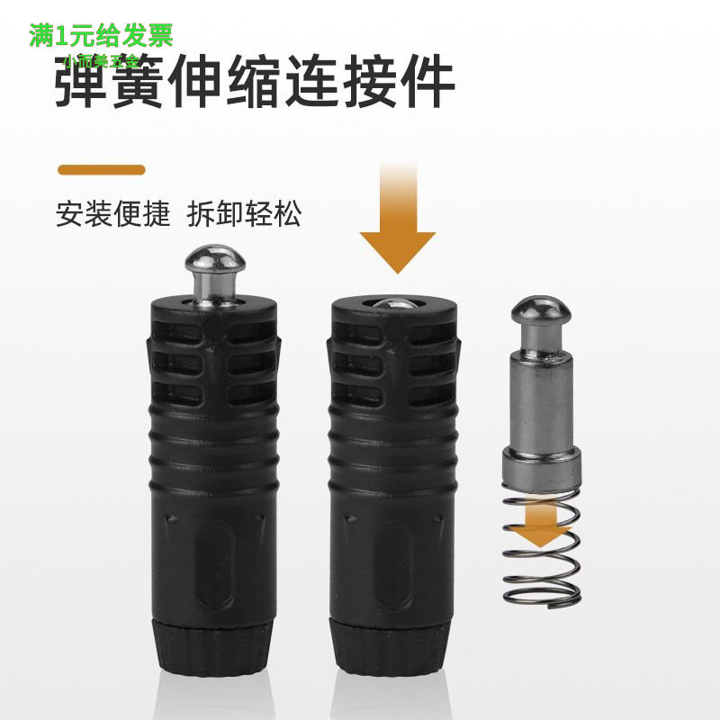 家具无孔隐形连接件暗藏弹力二合
