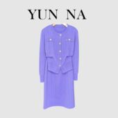 套装 秋冬季 显瘦气质优雅女装 501 599编码