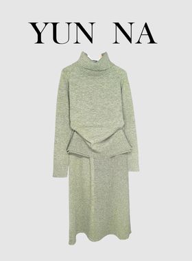 YN【801-899编码】秋冬季显瘦气质优雅女装套装