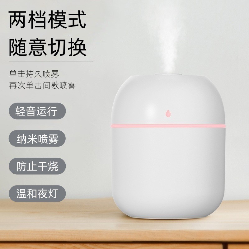 办公室桌面新款usb迷你便携喷雾静音加湿器车载车用宿舍学生汽车