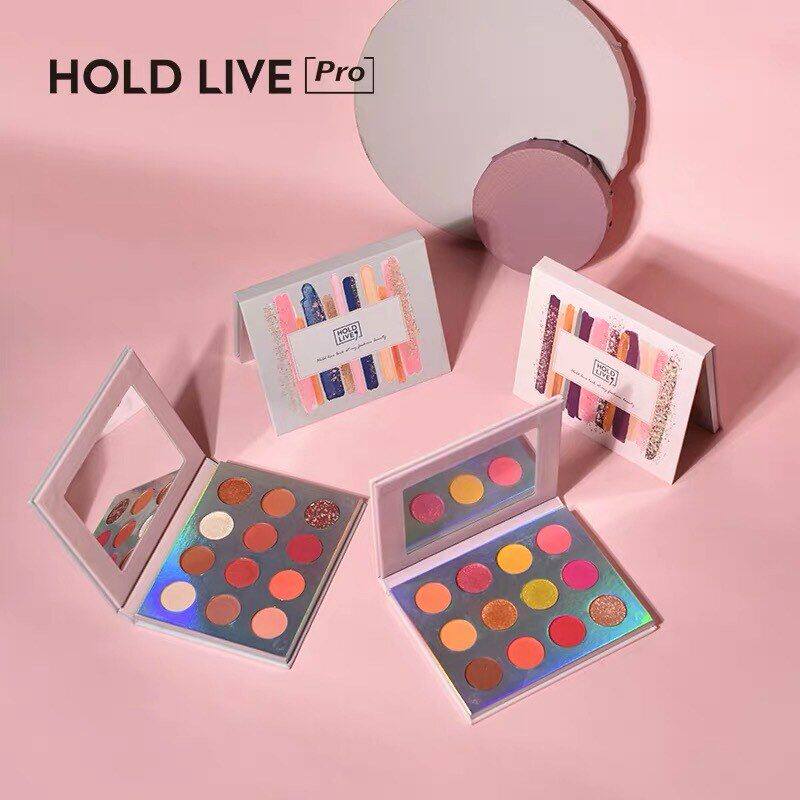 正品E橙花留夏梦幻之旅闪眼玫瑰珠哑光亮LIV HOLD/眼影时光榛果