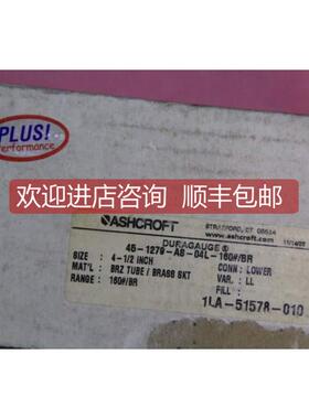 询价ASHCROFT压力表45-1279-AS-04L-160#BR6.119.525