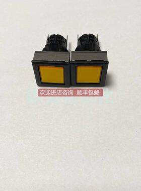 询价富士 DF16 FOM E3 正方形信号灯 LED 24V 16口径黄色指示灯
