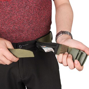 Travel Uisex Multifuctio Hidde ylo Belt Security 速发pc