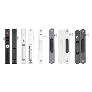 铝合金门窗锁扣阳台塑钢推拉门锁窗户专用安全锁移门防盗窗锁配件