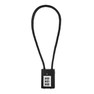 钢丝密码锁挂锁钢缆防盗电动车筐篮柜子软长绳钥匙锁头盔锁具大全