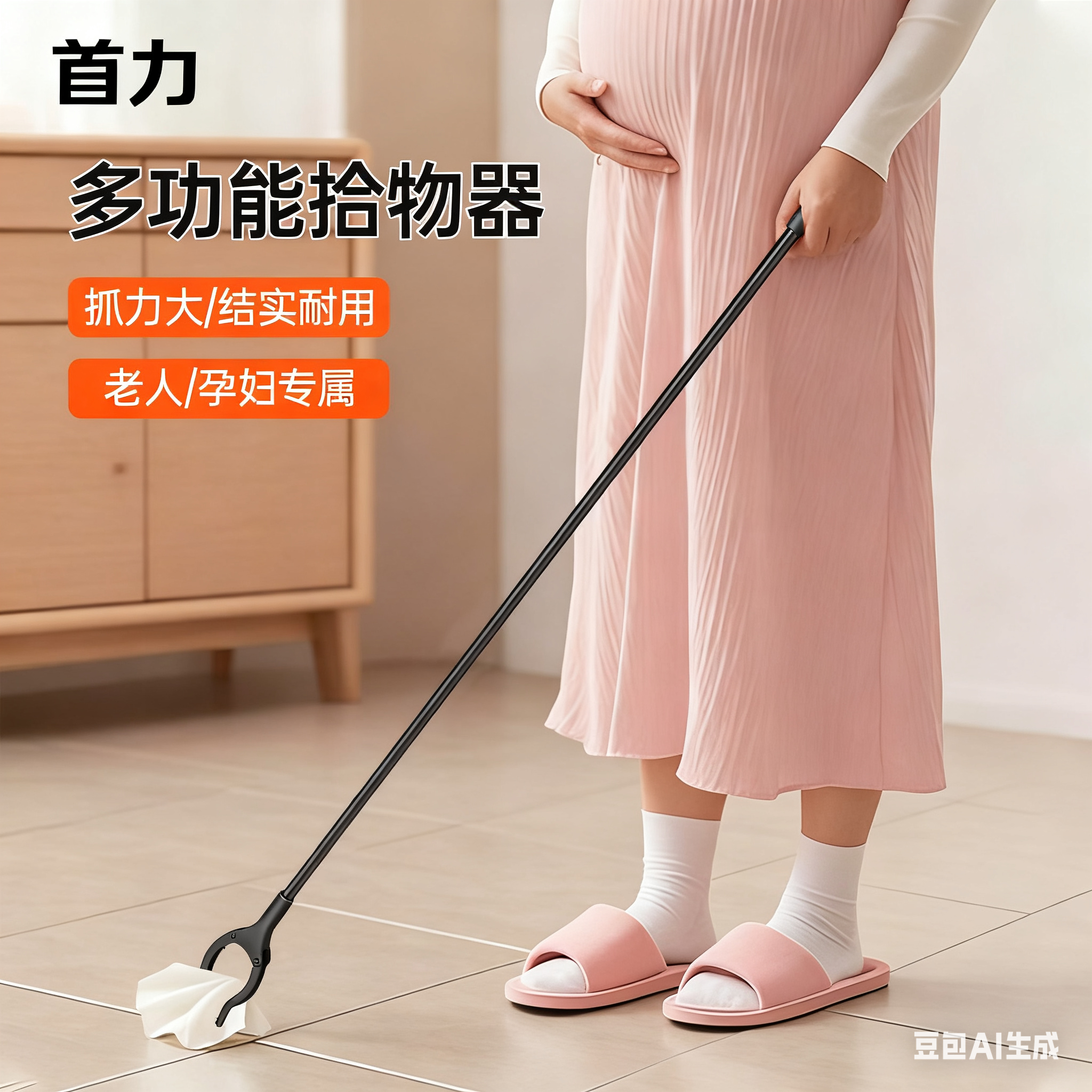 垃圾夹子捡垃圾专用夹子长杆