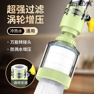 【1个装防溅神器】水龙头过滤器