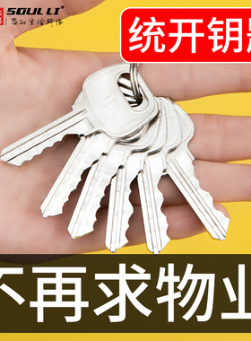 物业锁芯钥匙管道井水井电井水表水电房防火门弱电间通用锁芯