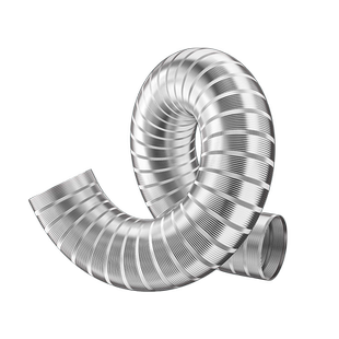 纯铝抽油烟机排烟管排气管排风管铝箔伸缩软管管道通风管烟囱管吸