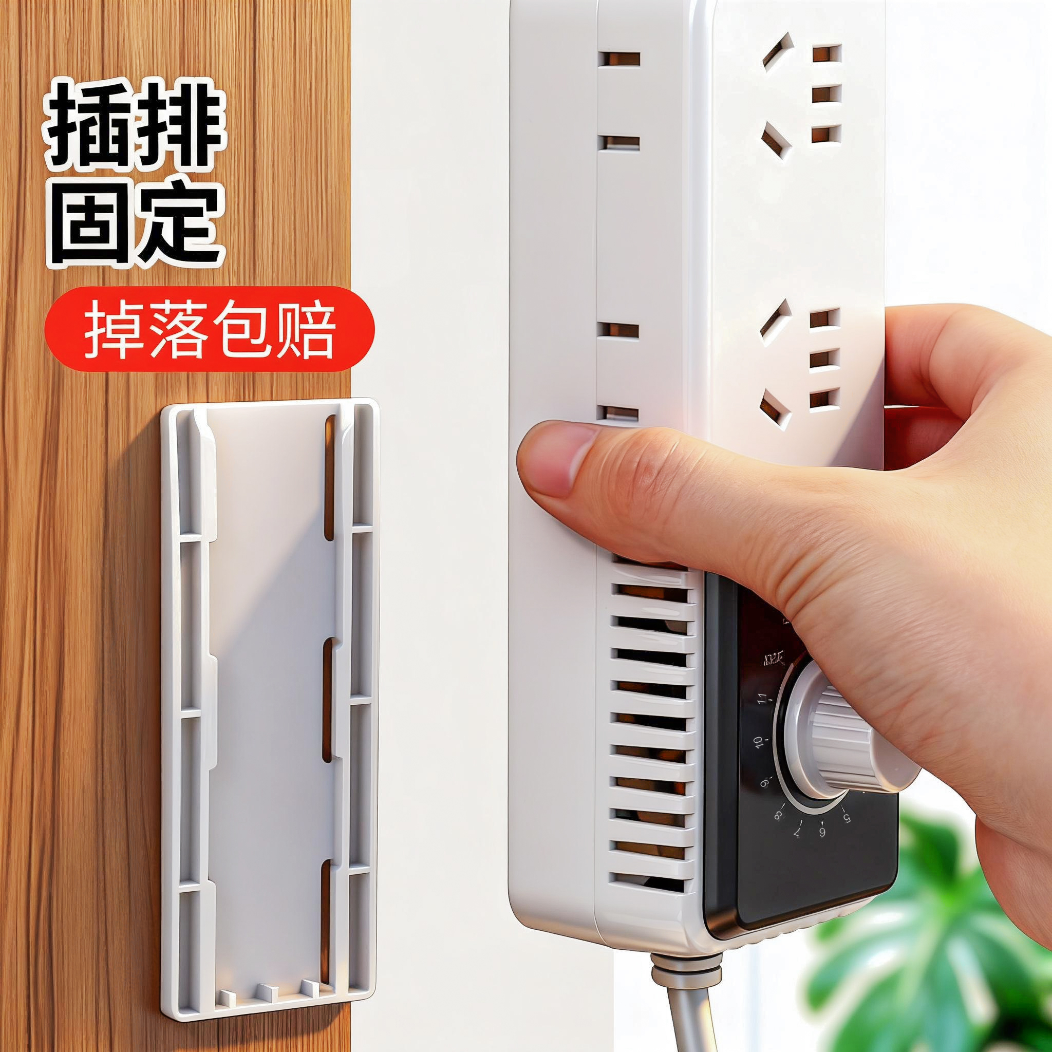 子母扣卡扣免打孔无痕粘钩