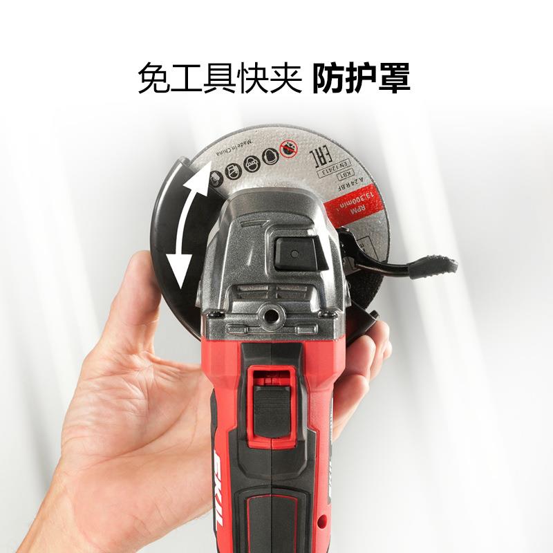 充电锂电角磨机20V磨机光磨多功能小OQO型切割抛光机电电动工具