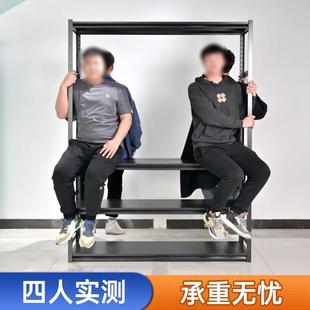 家用货架置物架多层落仓库阳台物111储地架商杂物间用超市钢制收