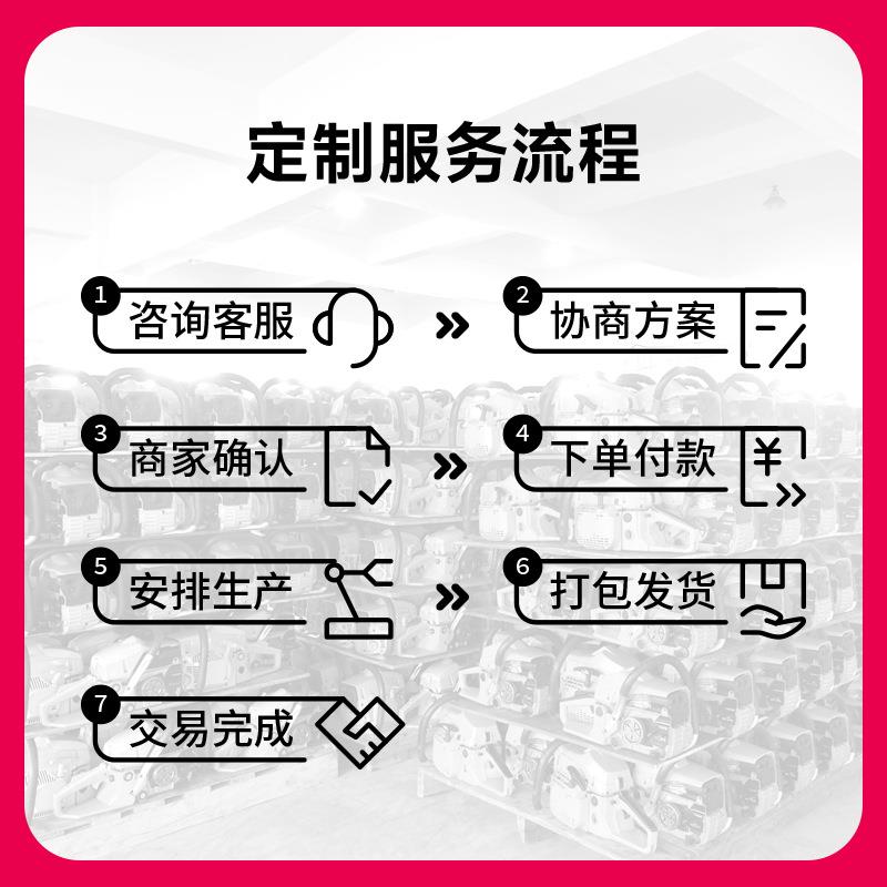油锯大功率林业采伐汽油伐木锯二冲程便携式多功能汽油锯