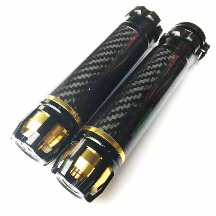 摩托车把手改装碳纤维手柄套v 街跑车 越野车 黄龙600油门手把胶