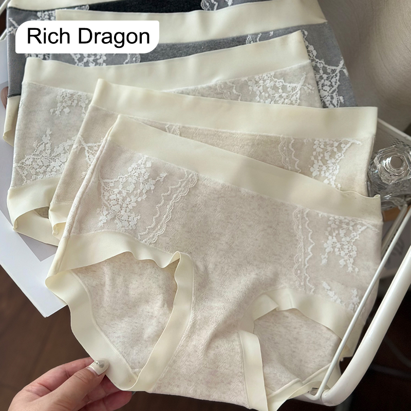 裸感优雅法式无痕中腰女士内裤
