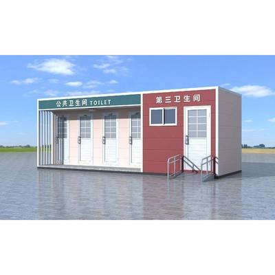 移动厕所卫生间户外家用工地景区艺术厕所防腐木艺公厕车载卫生间