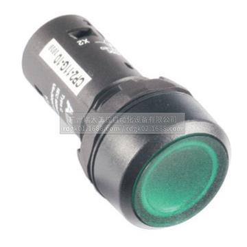 AB紧凑型BXTB绿CP4自锁凸头按钮带灯CP49-1G-1色0;101080