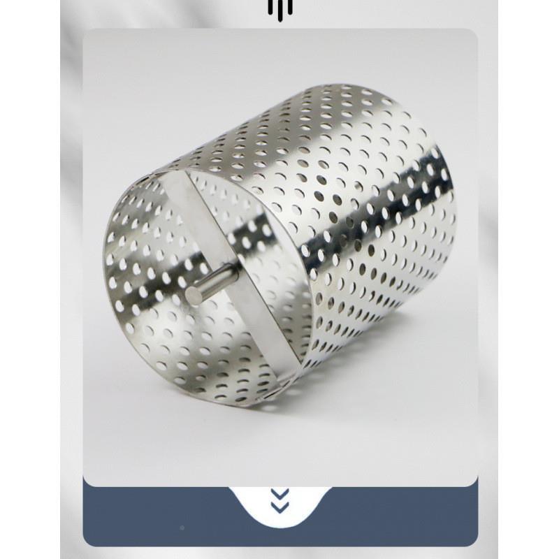 式不锈钢黄油滚轮汉滚筒美汉堡店涂抹工具街头摆摊用专神器包7xje