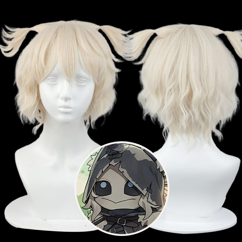第五人格 守夜人 原皮 cos假发 打毛工艺头顶