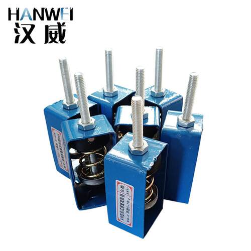 弹簧减震器X型吊装通风设备管道阻尼减振器风机盘管吊式减震器