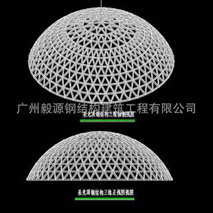 钢结构建筑工程工业厂房旋转楼梯采光顶设计CAD施工图及方案概算