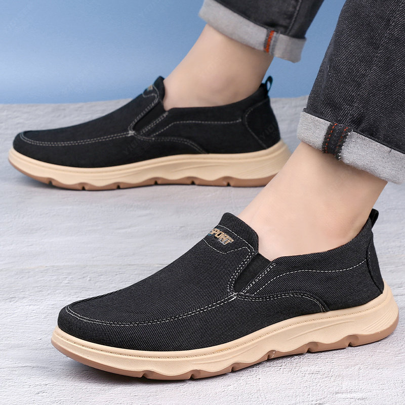意迪森男士舒适休闲透气软底亲肤爸爸鞋春秋低帮轻便老北京布鞋,流行男鞋,布鞋,淘宝优惠券,粉丝福利购,淘宝优惠卷