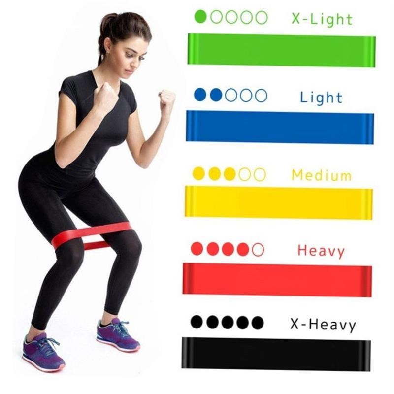 Exercise Resistance Bands Fitness Rubber Yoga ElasXtic Band