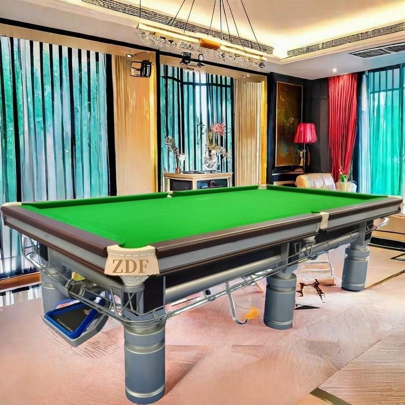 深168圳ZDF台球桌标9准州台球式桌美黑8东兴靖西斯诺克宜球台球厅