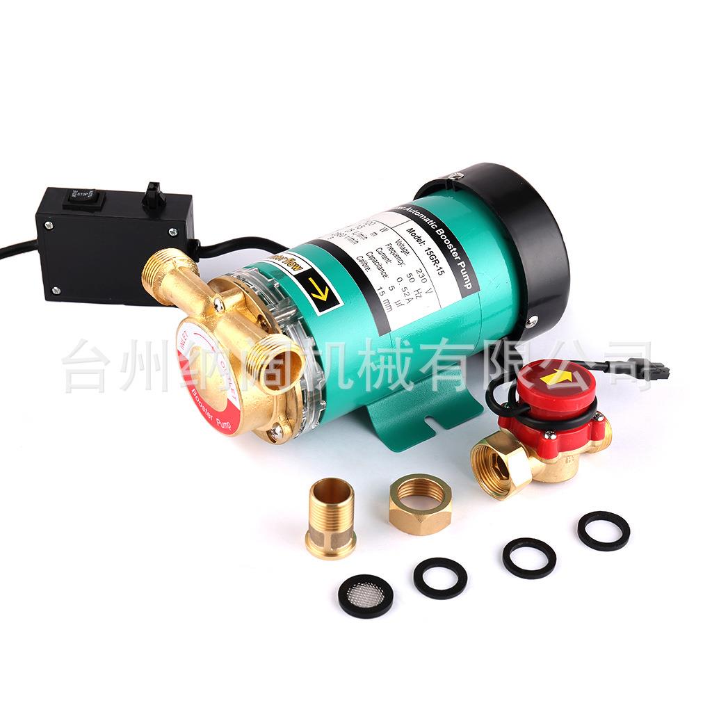 跨太阳能热器家用增泵耐高温水泵管道境泵2水20压V英插小型GR增压