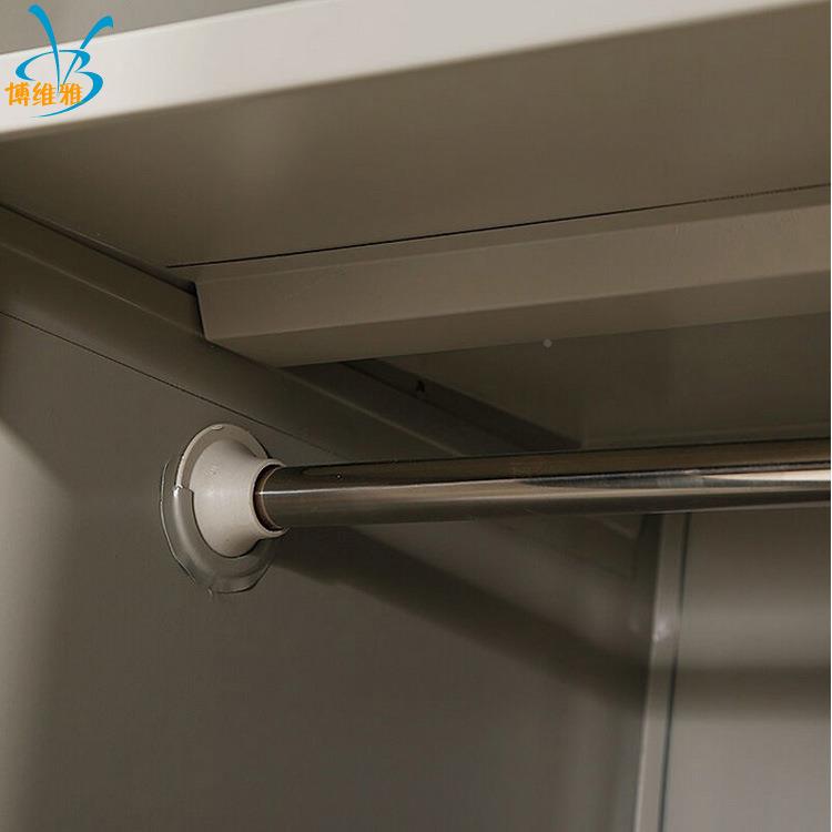 厂家生产BWY-2001供应2文件宿柜两门铁柜门钢制档案柜 皮舍多门储