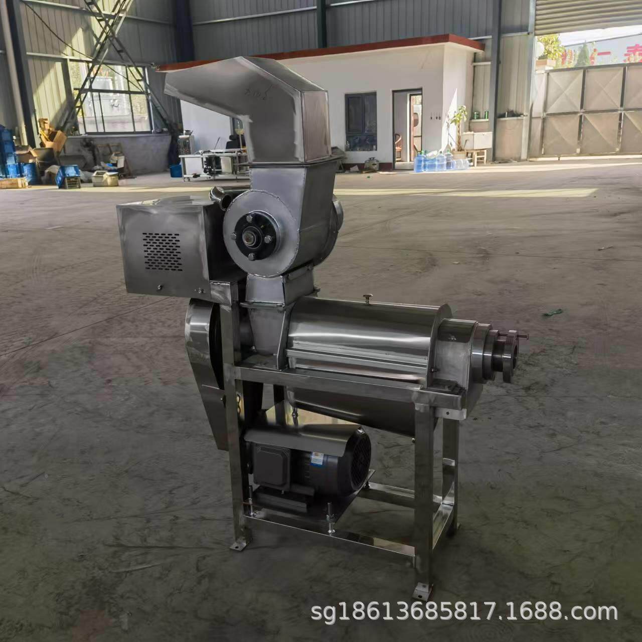 商螺用百 香果葡萄榨汁机大型杷旋XQF压榨果汁机 枇刺梨去核榨汁