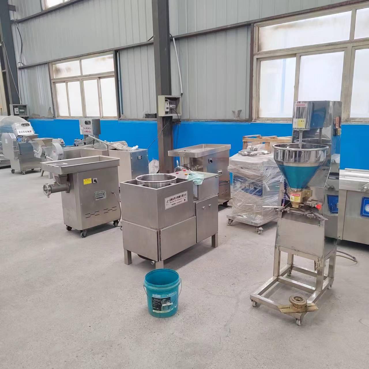 不锈钢墨鱼丸打浆机全自动鱼丸打浆机肉类变频调速打浆设备