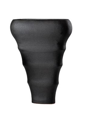 现代中式创意树脂黑白三角花瓶花器软装样板房售楼部家居饰品配搭