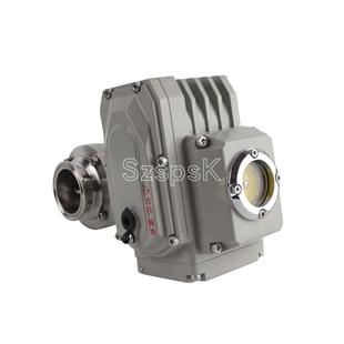 DN15 不锈钢304316卫生级快接电动蝶阀D981X