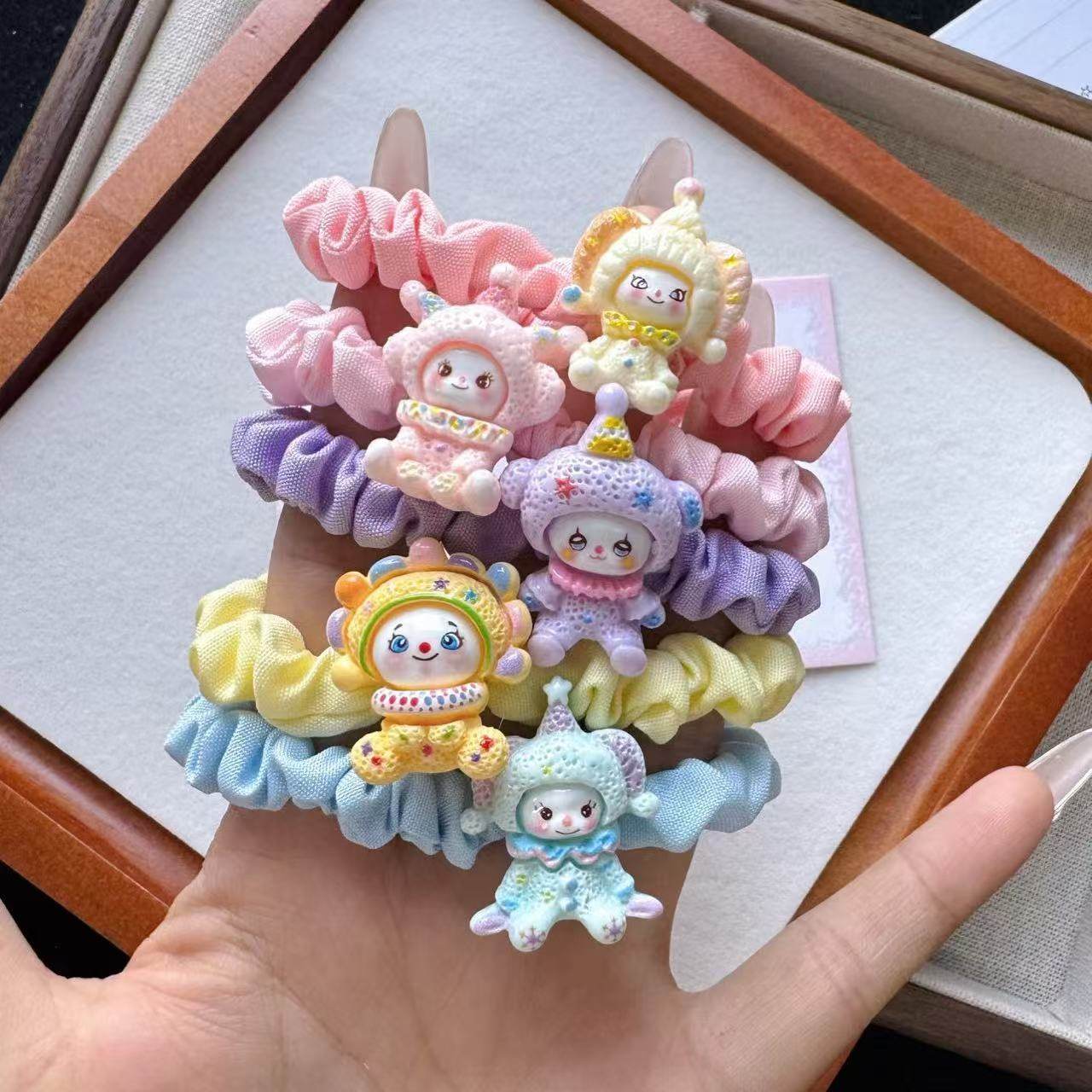 可爱卡通小丑发圈发绳ins闺蜜小肠甜美情侣学生皮筋发饰头绳,饰品/流行首饰/时尚饰品新,发饰,淘宝优惠券,粉丝福利购,淘宝优惠卷