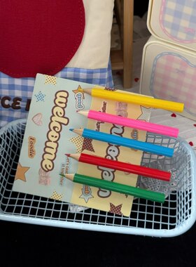 趣味搞怪彩色铅笔发夹搞怪甜美可爱少女风刘海鸭嘴夹发饰夹子批发