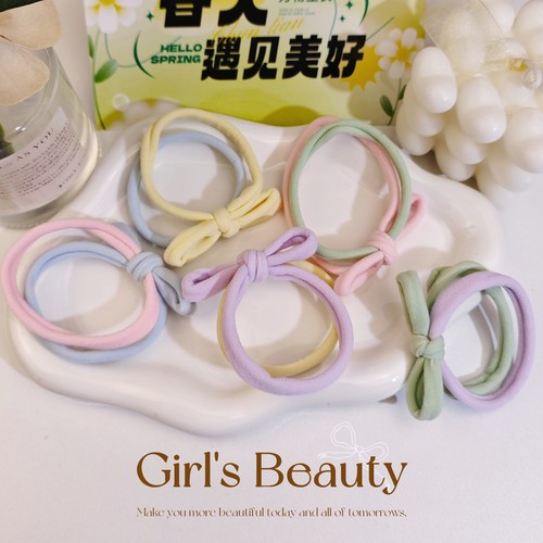 双根蝴蝶结~发圈女扎头发绳2025新款高级感头绳皮筋发饰头饰简约