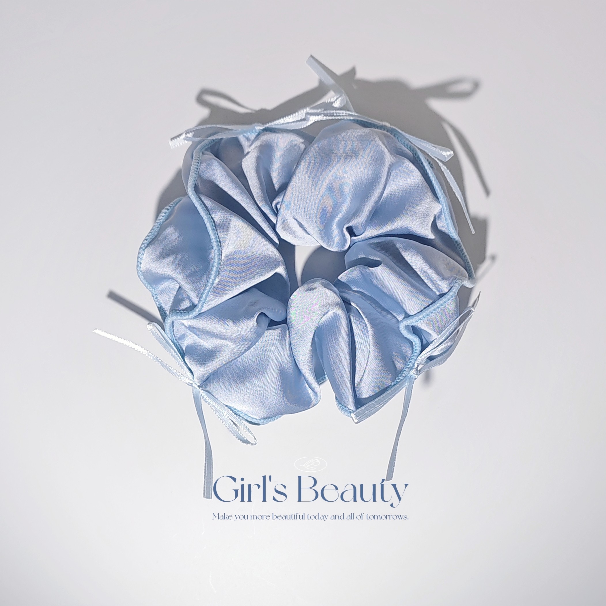 缎面蝴蝶结大肠发圈女生高级感头花网红2024新款发绳头绳皮筋头圈,饰品/流行首饰/时尚饰品新,发饰,淘宝优惠券,粉丝福利购,淘宝优惠卷