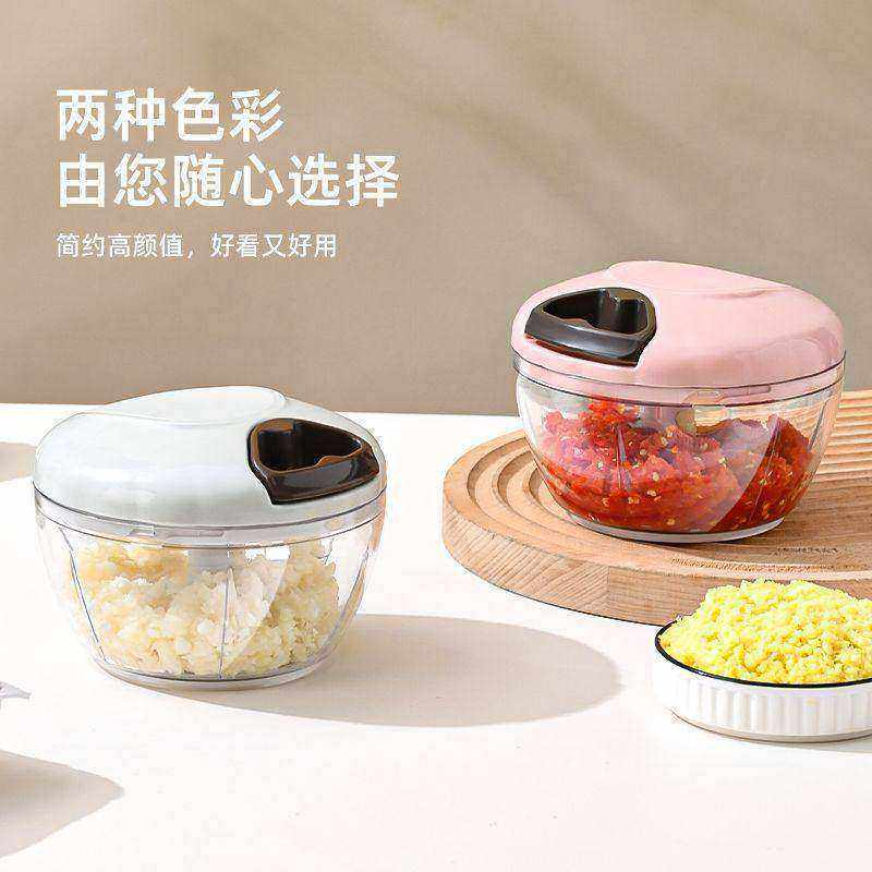 捣蒜泥神器手动蒜泥器厨房拉蒜器辣椒辅食绞菜器多功能家用绞肉机,厨房/烹饪用具,剥蒜器/压蒜器,淘宝优惠券,粉丝福利购,淘宝优惠卷