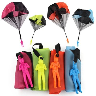 5Set Kids Hand Throwing Parachute Toy FJor Children's Educat