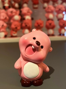 loopy歪头盲盒有你超甜露比可爱ins潮玩网红粉狸手办卡通公仔礼物