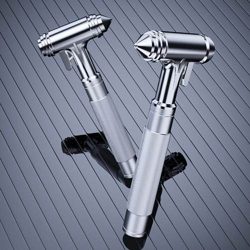 车载全金属汽车安全锤实用消防应急逃生救生锤汽车破窗器