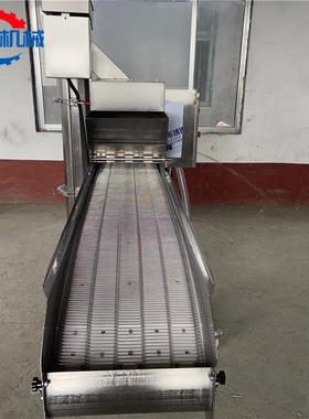 全多功能鸡柳上机糠 自动肉条上糠H设备 Y-40QWH0雪花鸡柳裹糠机