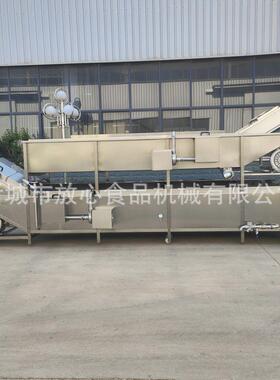 全自动蔬菜洗漂流烫机 海鲜预煮冷却水线清 清洗体SLX漂烫一机