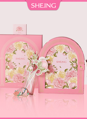 【新年礼物】SHE.ING旗舰店S135盛放钢笔礼盒少女可爱精致学生生日礼物送礼情人节伴手礼送女友礼品女士刻字