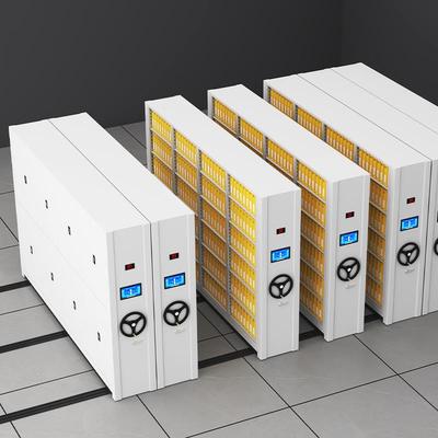 密集架财务学校档案ssw-3222室手柜摇式料可落地移动资柜智能电动